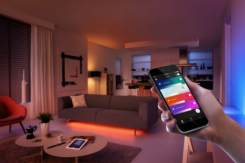 Pack Philips Hue de tercera generación (segunda mano), $135 (el precio aparece al procesar el pedido)